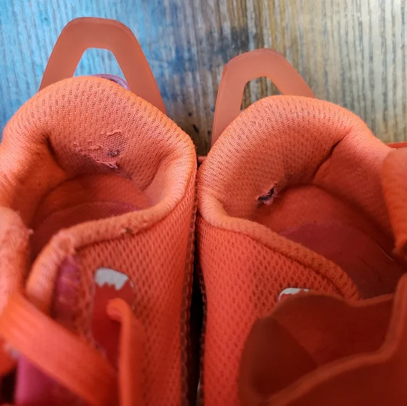 5.5 womens Puma lqdcell optic sheer orange sneakers - Picture 7 of 12